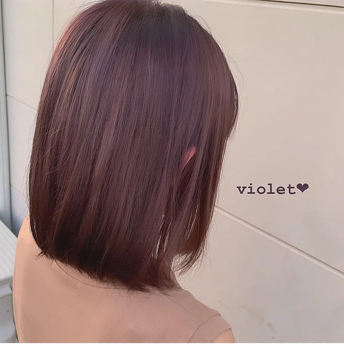 ミディアム カラー 齊藤 衣梨佳のヘアスタイル