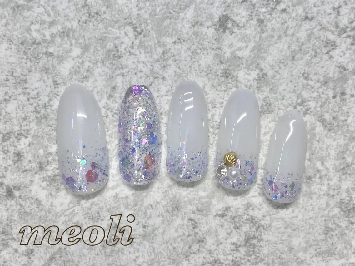 ネイル ハンドネイル nail salon meoli メグのネイルデザイン
