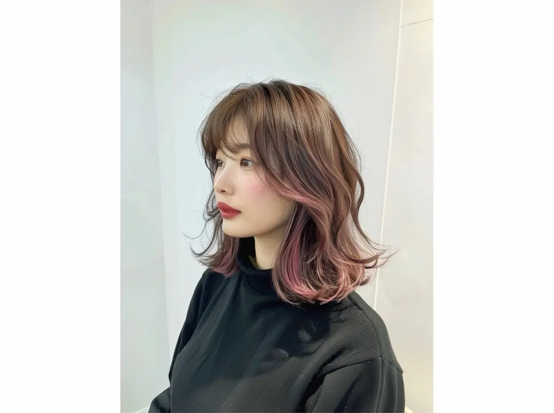 カラー ヘアカラー MODE K's 松原 MIKUのマツエク・マツパデザイン