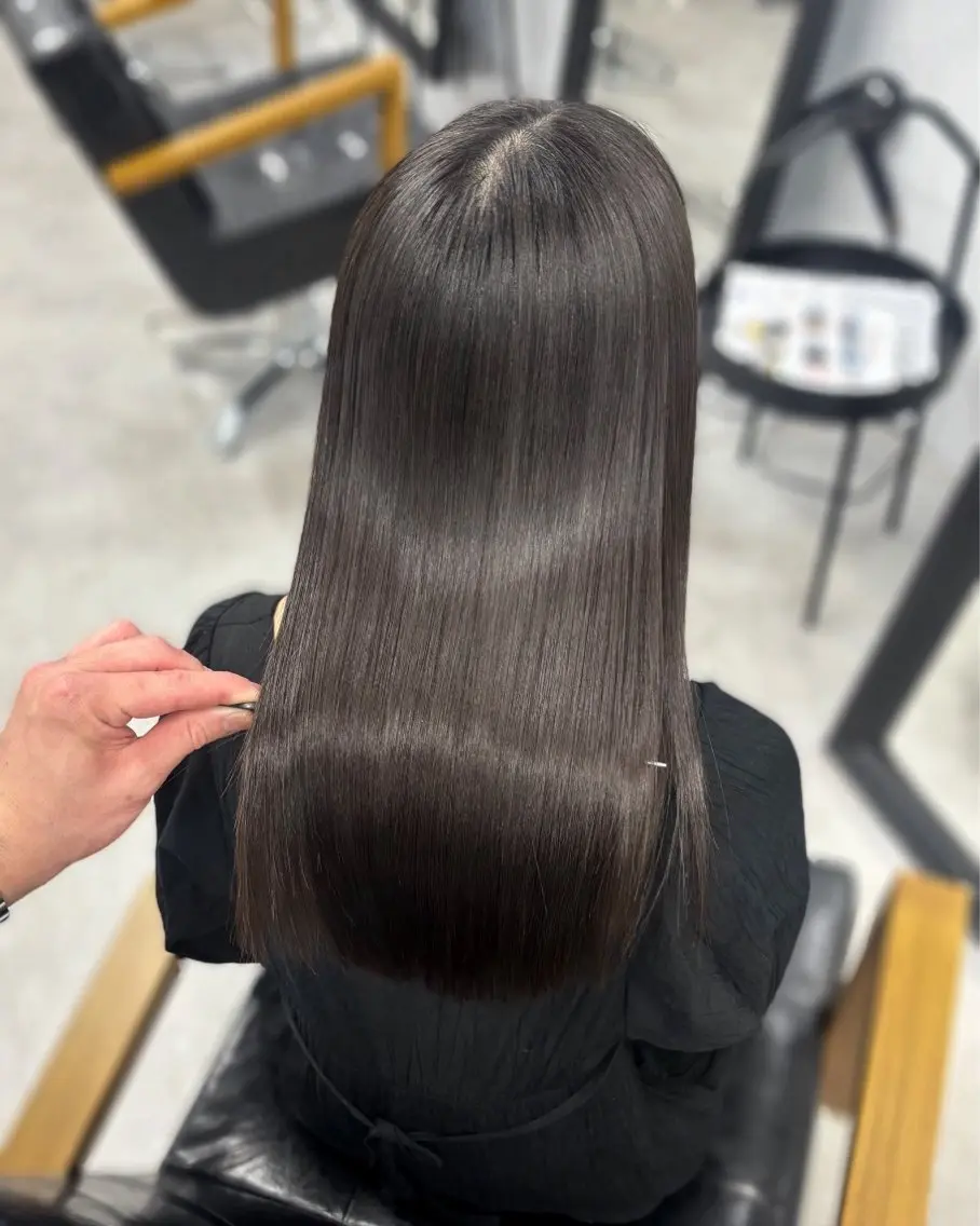 初回✨️【とぅるとぅる髪✨️】髪質改善縮毛矯正ストレートの写真