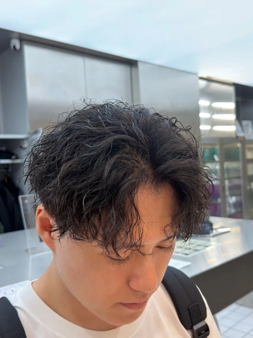 ショート パーマ カット パーマ fifth 児玉達哉 当日予約🙆のヘアスタイル