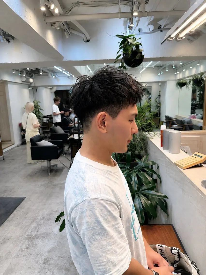 メンズ スパイキーショート カット 川口開世／カット・ お悩み相談◎のヘアスタイル