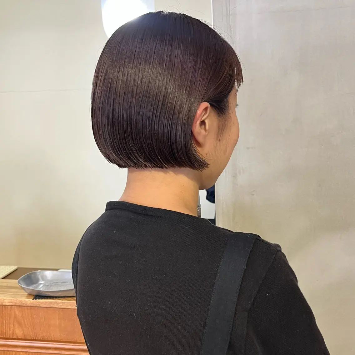 【ボブ迷子さんへ🤍】まとまる似合わせボブ＋艶カラー ¥7,900の写真