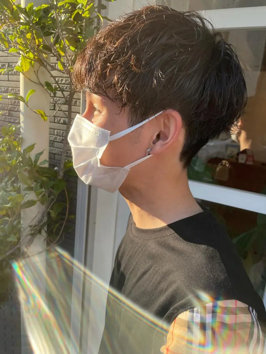 ⛓🌫似合わせカット+ナチュラルパーマ🌫⛓の写真