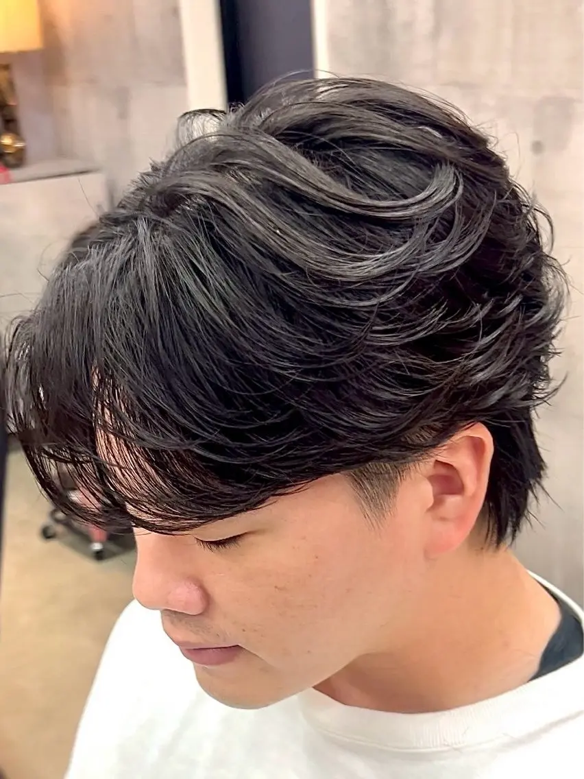 パーマ メンズ MENIN メンズ サロン 望月 涼太のヘアスタイル