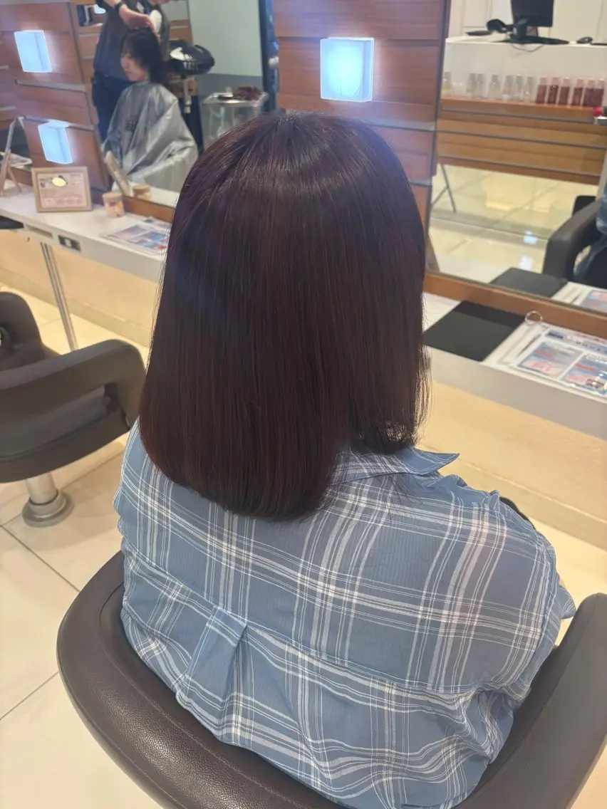 ミディアム カラー 💎【ちゅるんカラ ー】あいみ💎のヘアスタイル
