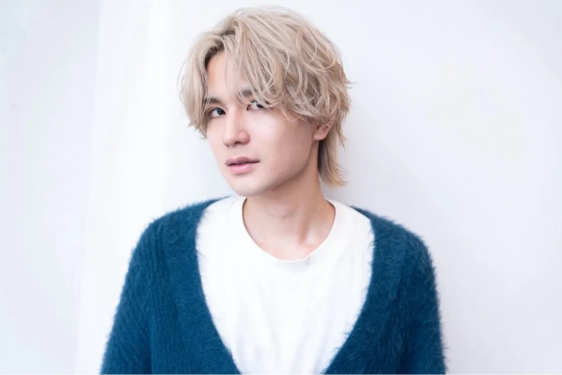 ショート メンズ センターパート 学生（メンズ向け） 学生 カット 韓国ヘア/ブリーチ そーた/渋谷駅のヘアスタイル
