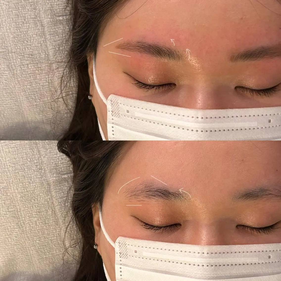 アイブロウ ハリウッドブロウリフト 吉祥寺kasumi 🌛eye/browのマツエク・マツパデザイン