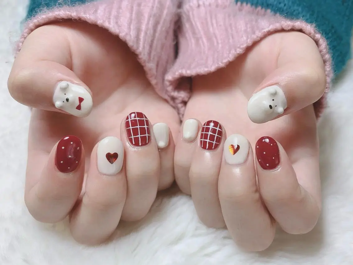 ネイル アニマル柄 アートネイル 持ち込み Flora Nail 【フローラ ネイル】のネイルデザイン