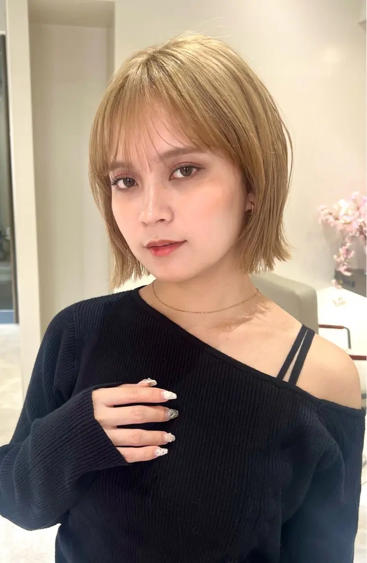 ショート カット ヘアカラー トリートメント ヘッドスパ/縮毛矯正 /横山陸人のヘアスタイル