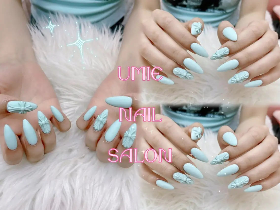ネイル フットネイル フレンチネイル グラデーション キラキラネイル 韓国ネイル ハンドネイル UMIE NAIL SALONのネイルデザイン