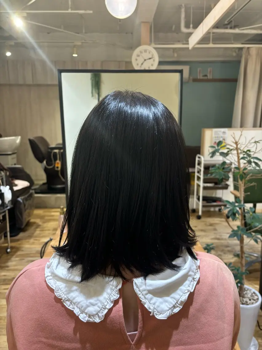 カラー カット ヘアカラー 艶カラー🫧 推しカラー🧸楽歌のヘアスタイル