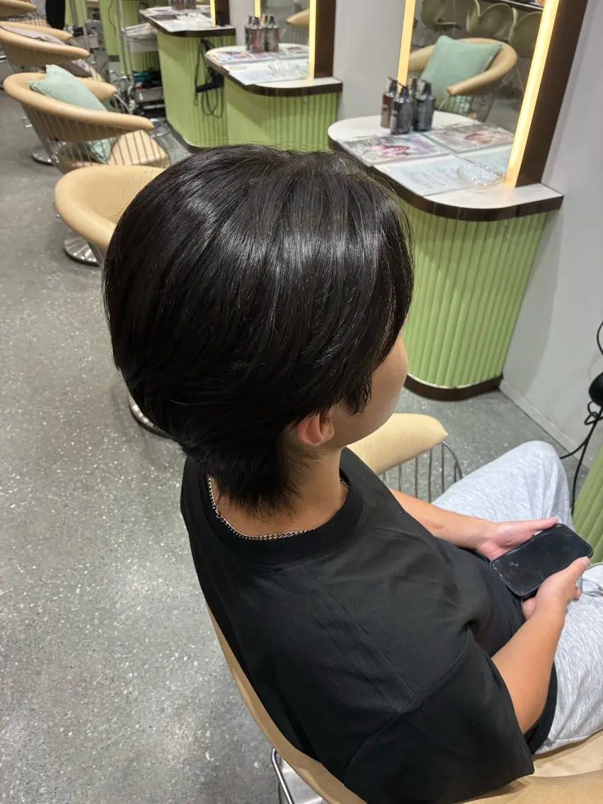 メンズ 縮毛矯正 トリートメント ⭐️Miyazaki Raiki⭐️のヘアスタイル