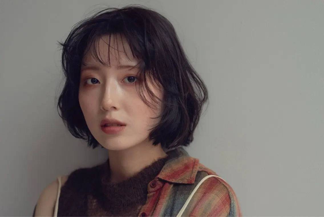 ショート ボブ 韓国風ヘア カット ヘアカラー トリートメント 野田 カレンのヘアスタイル