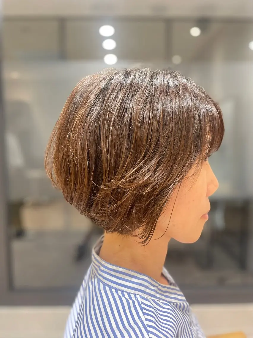 ショート 🩵🫧mei mei 🫧🩵のヘアスタイル