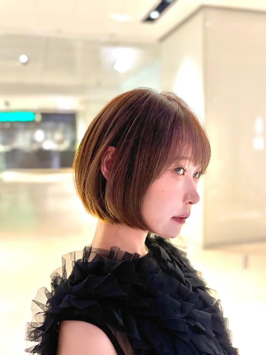 ショート 縮毛矯正 カット トリートメント 縮毛矯正／ 似合わせ／古津遼平のヘアスタイル