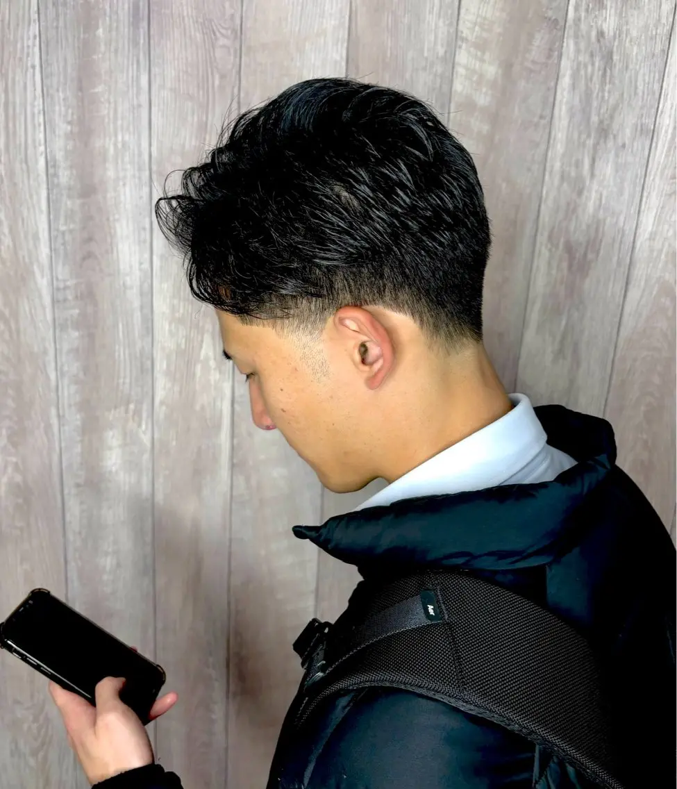 メンズ ビジネス フェードカット 刈り上げ カット 池袋西口／メンズ/ Mutoのヘアスタイル