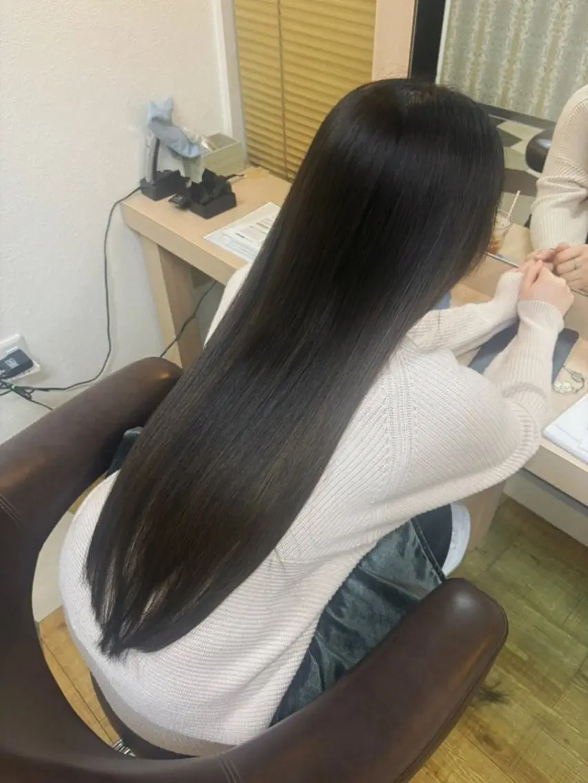 ロング カラー カット ACCUEILLIR 🦍溝口廉🦍のヘアスタイル