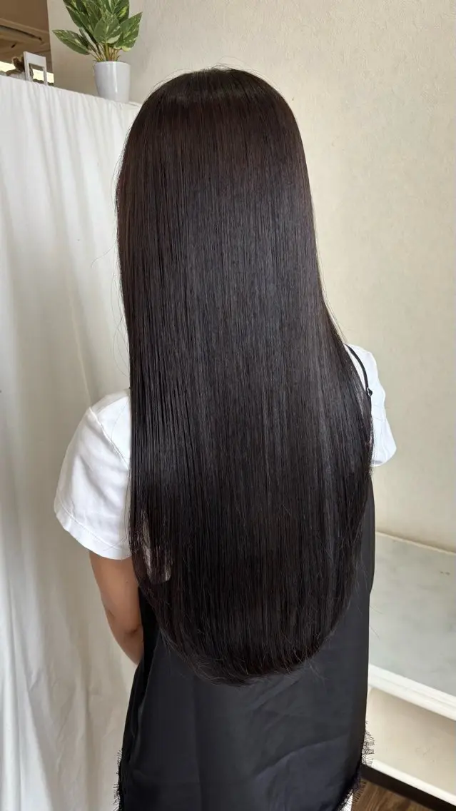 ロング ヘアカラー ヘッドスパ Début 【ユウカ】のヘアスタイル
