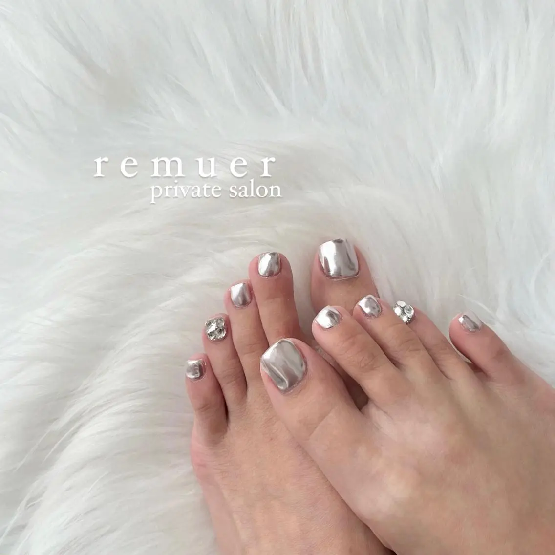 ネイル フットネイル nail salon remuerのネイルデザイン