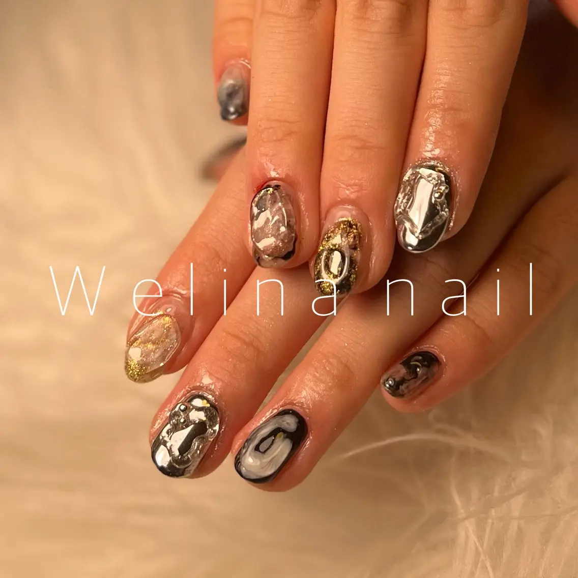 ネイル ニュアンスネイル Welina nailのネイルデザイン