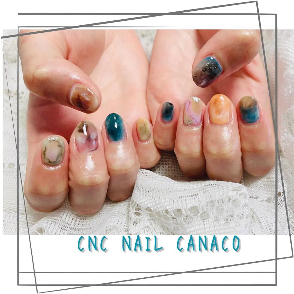 ネイル アートネイル ジェルネイル メンズネイル 持ち込み ニュアンスネイル ハンドネイル ハンドケア ベテランネイル cnc nailのネイルデザイン