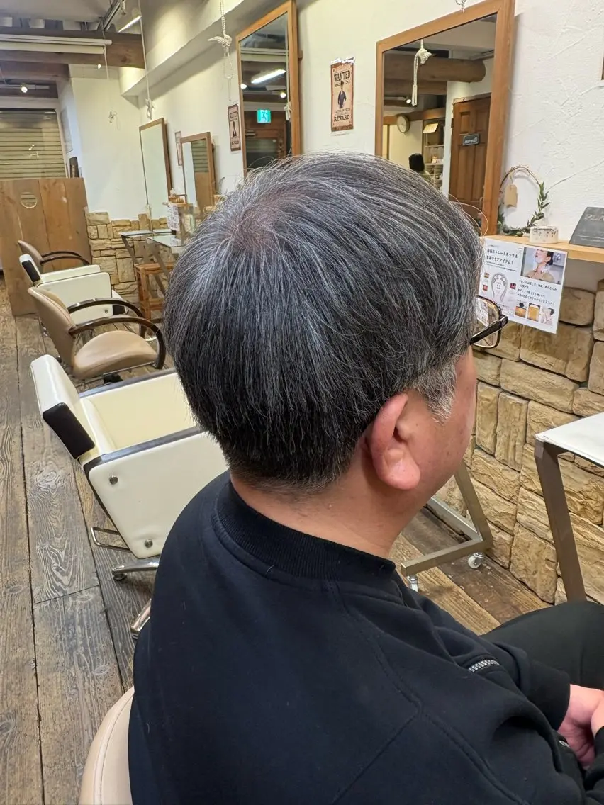 メンズカット  ⚠️全体を１センチ以上切らせていただける方限定の写真