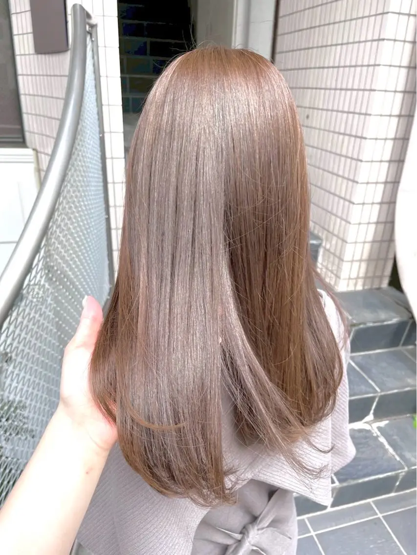 ロング カラー ヘアカラー トリートメント Parve Mix￤ 石原 響子🧸のヘアスタイル