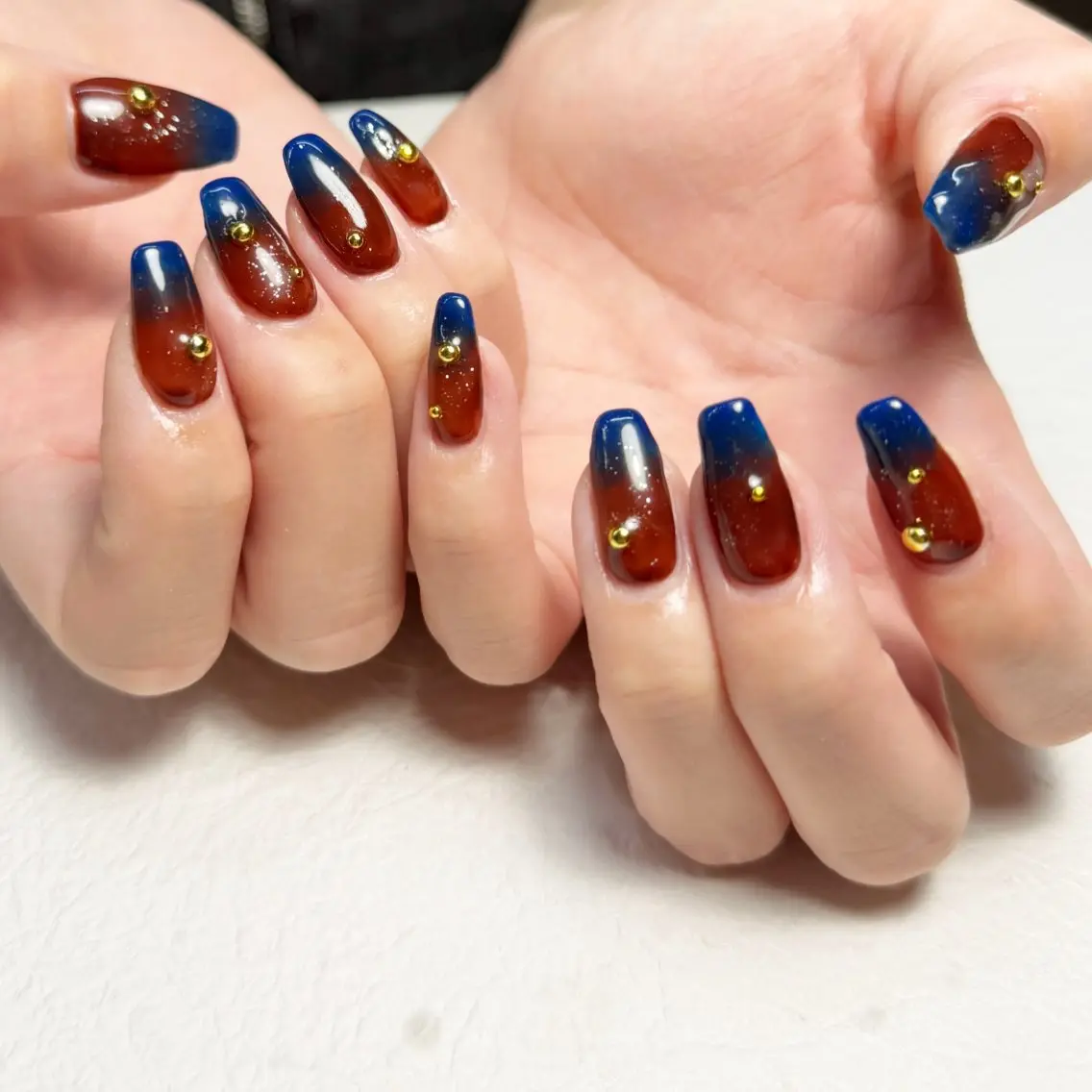 ネイル アートネイル フットネイル ジェルネイル グラデーション キラキラネイル ハンドネイル Y nail なんば堀江店のネイルデザイン
