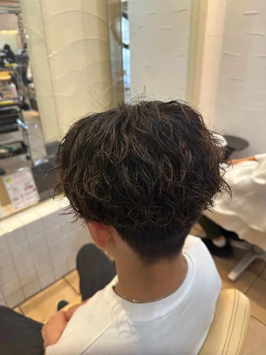 💆🏻メンズカット➕パーマ🧑‍🦱の写真