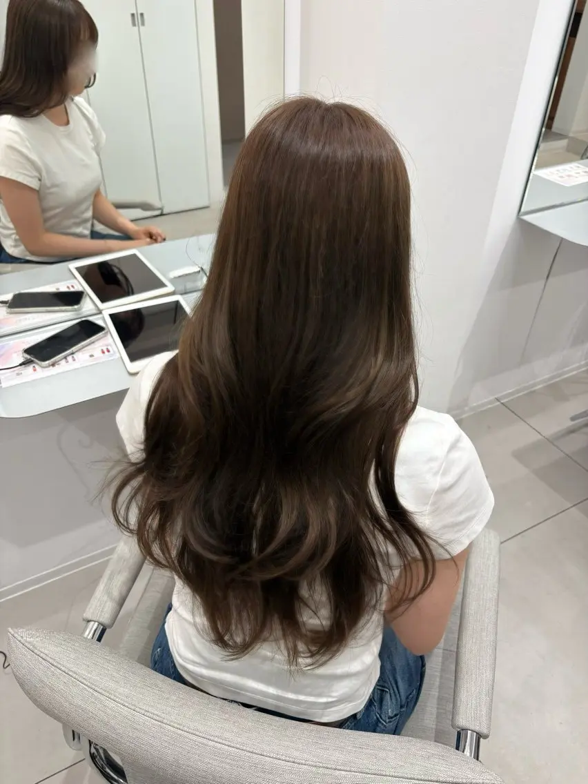 ロング 透明感color♡ Ibukiのヘアスタイル