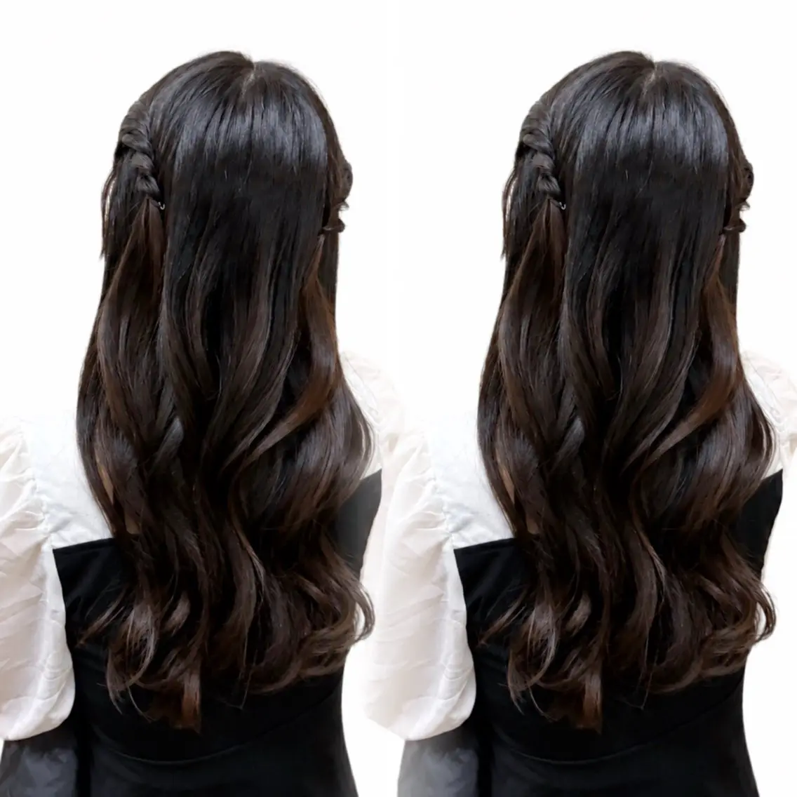 ロング ヘアセット 阿部 琴音のヘアスタイル