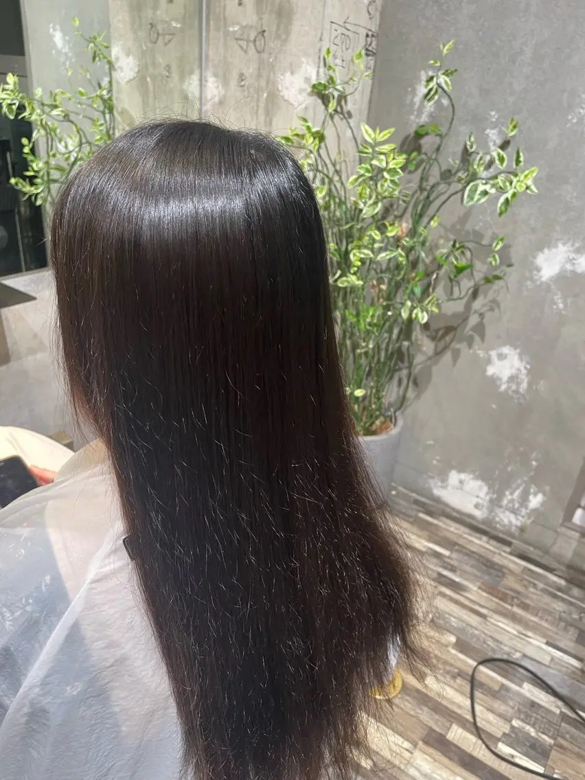ロング 縮毛矯正 ✨️パーマ✨️ みづきのヘアスタイル