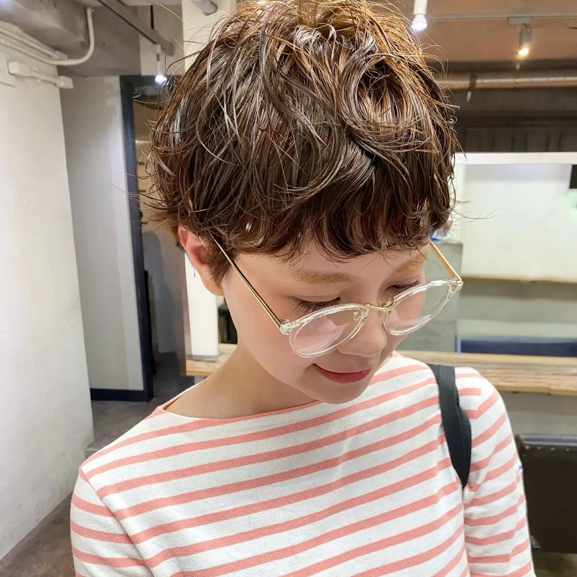 カット+パーマ+カラー+2stepトリートメントの写真