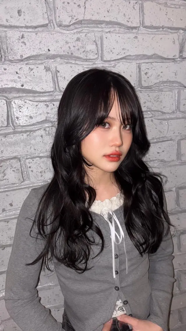 ロング カラー ヘアカラー トリートメント 🎀透明感カラー /似合わせカット🎀のヘアスタイル