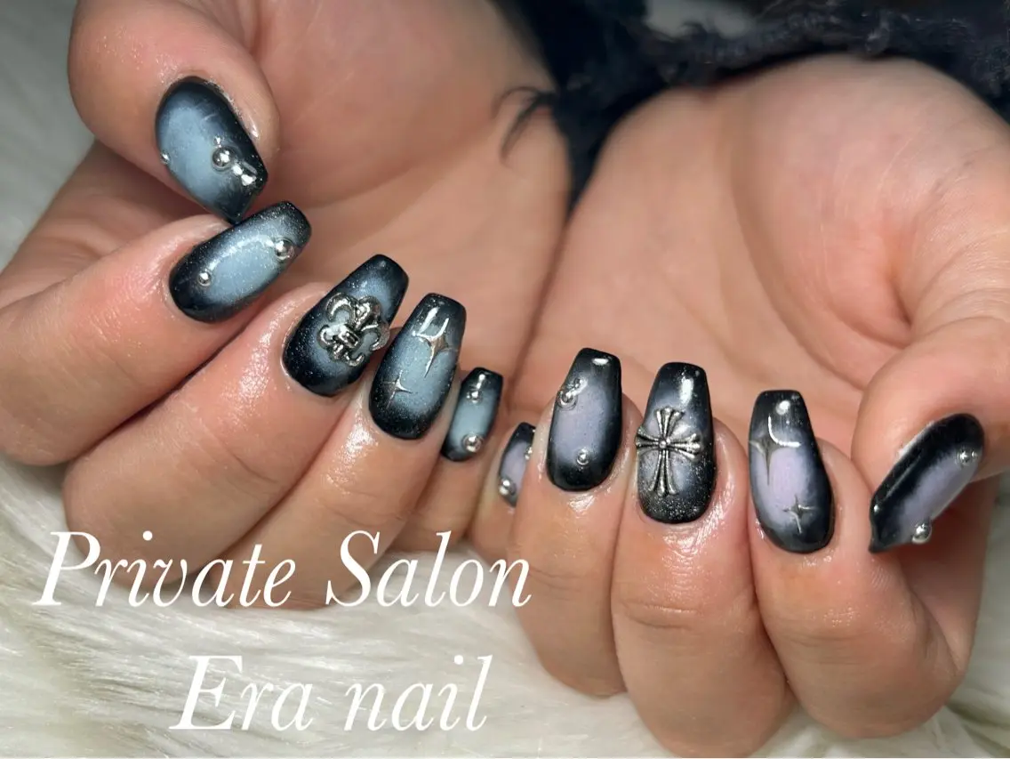 ネイル チークネイル ハンドネイル Era nailのネイルデザイン