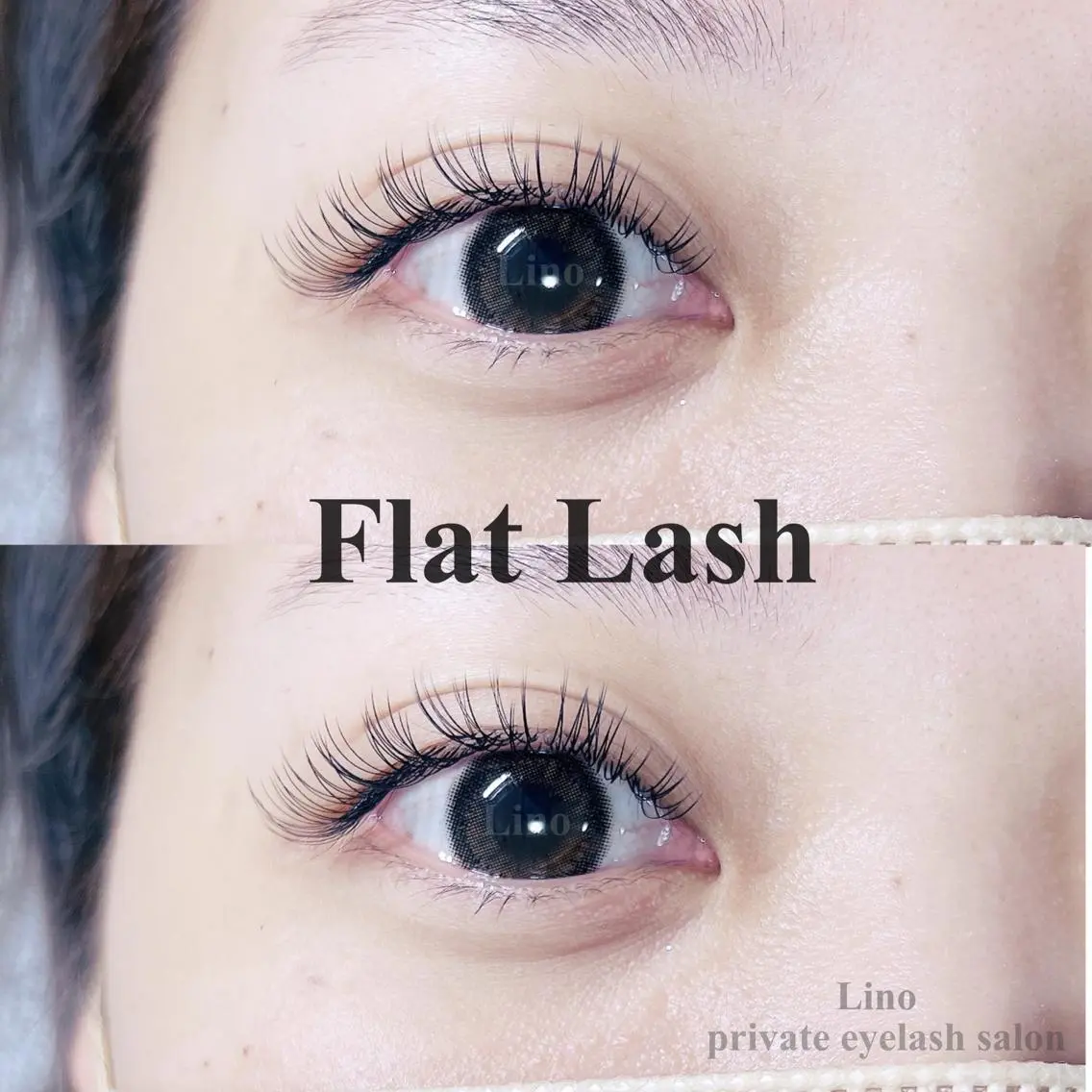 【マツエク】フラットラッシュ140本の写真