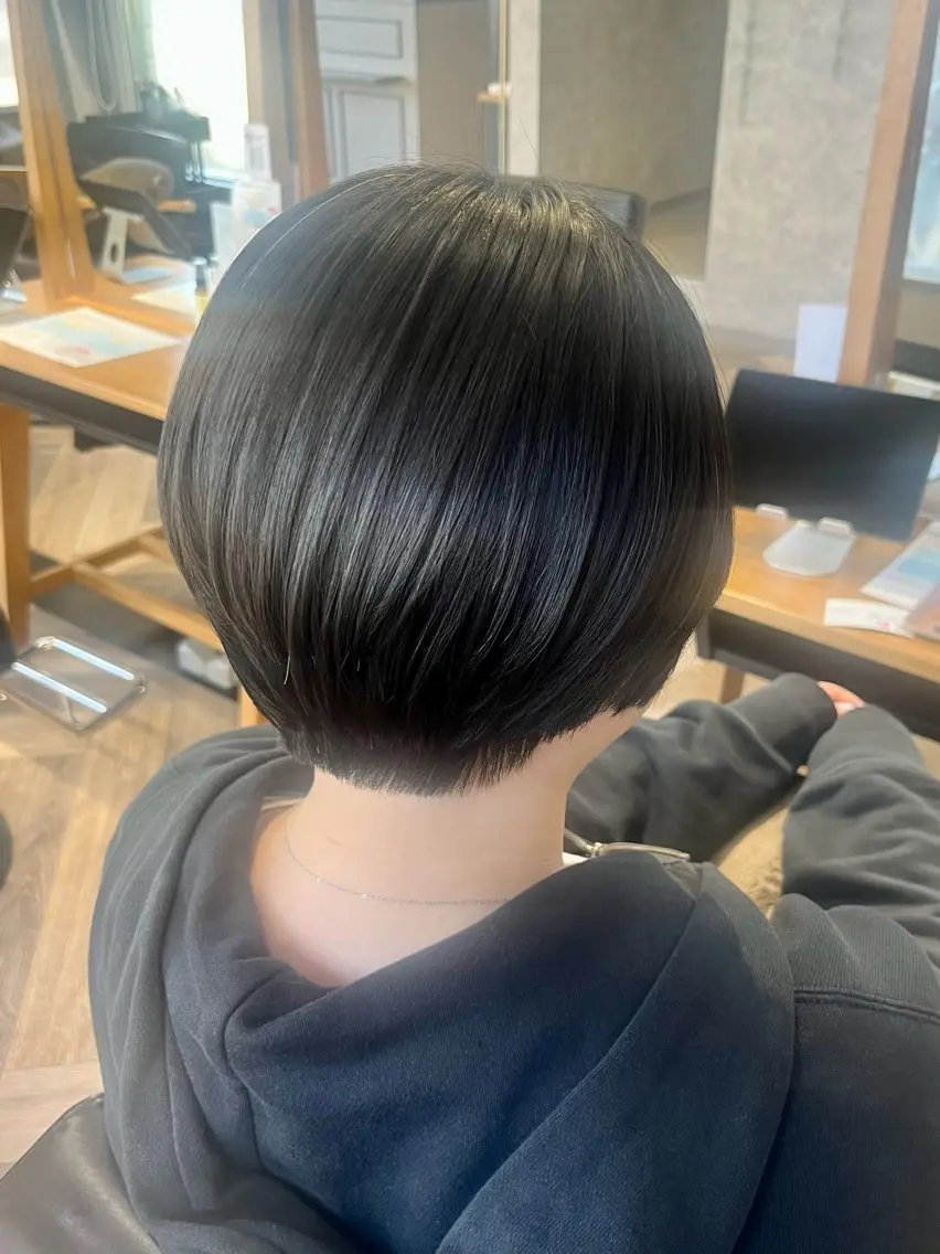ショート 丸みショート ショートヘア 遠藤 朱郁のヘアスタイル