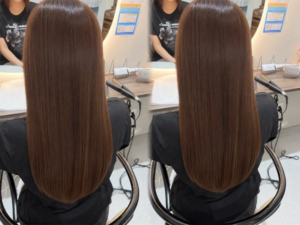 カラー カット ヘアカラー トリートメント すずき あいりのヘアスタイル