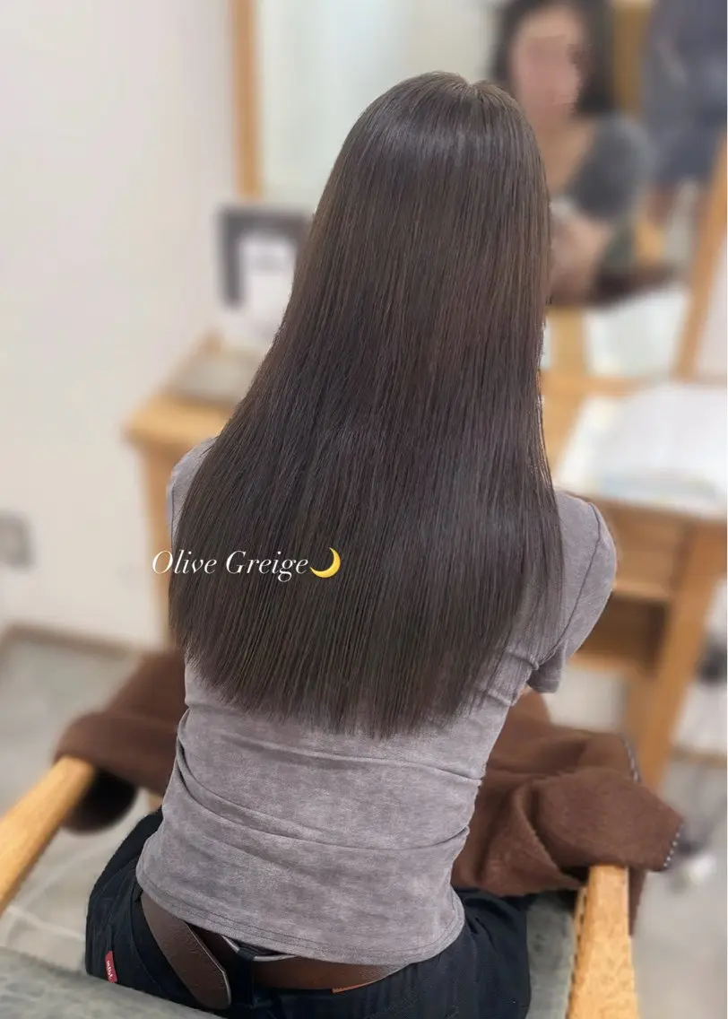 ロング ヘアカラー トリートメント ❤︎KOHARU❤︎ 二条/モデル様急募のヘアスタイル