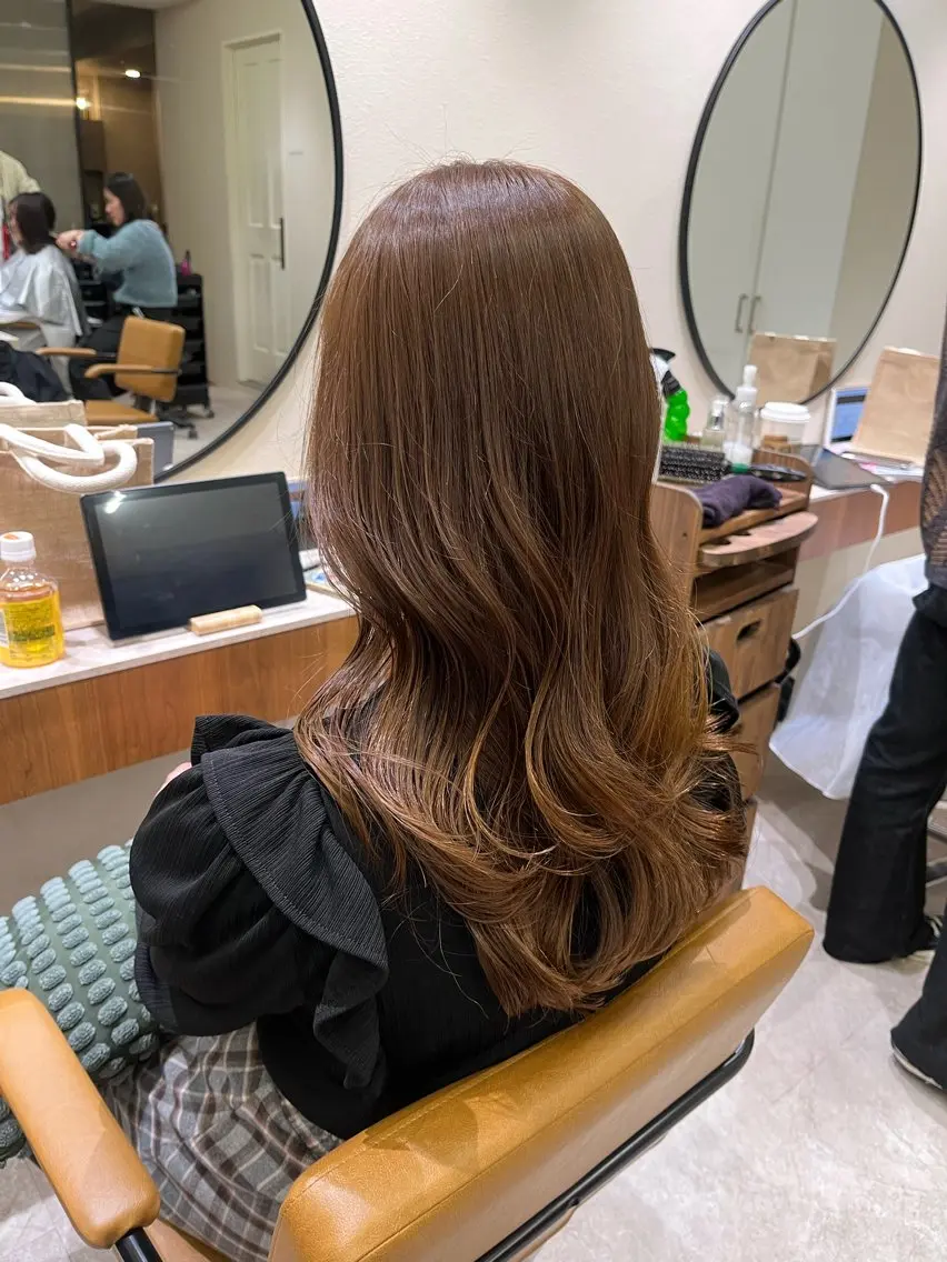ロング 林 花鈴🐇🌸のヘアスタイル