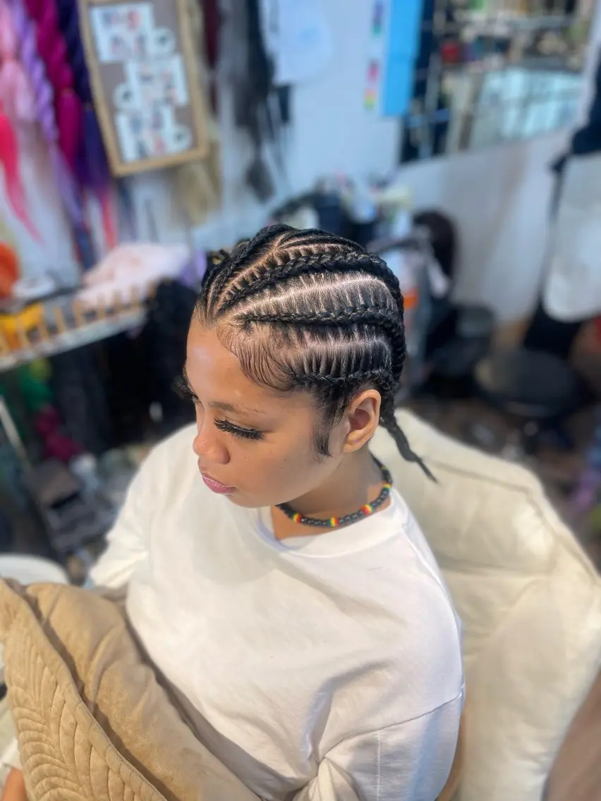 ミディアム ヘアアレンジ ヘアセット scamp⭐️ さくらのヘアスタイル