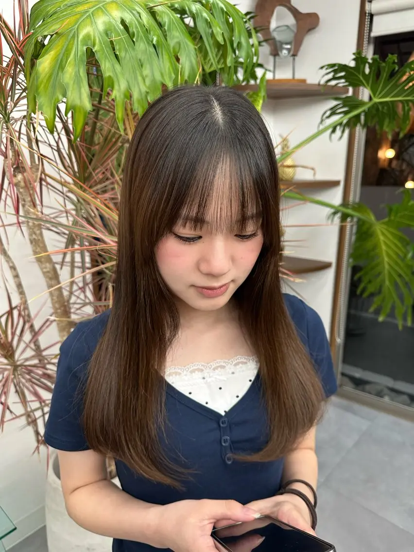 ロング ロング カット トリートメント 恩田 遼のヘアスタイル