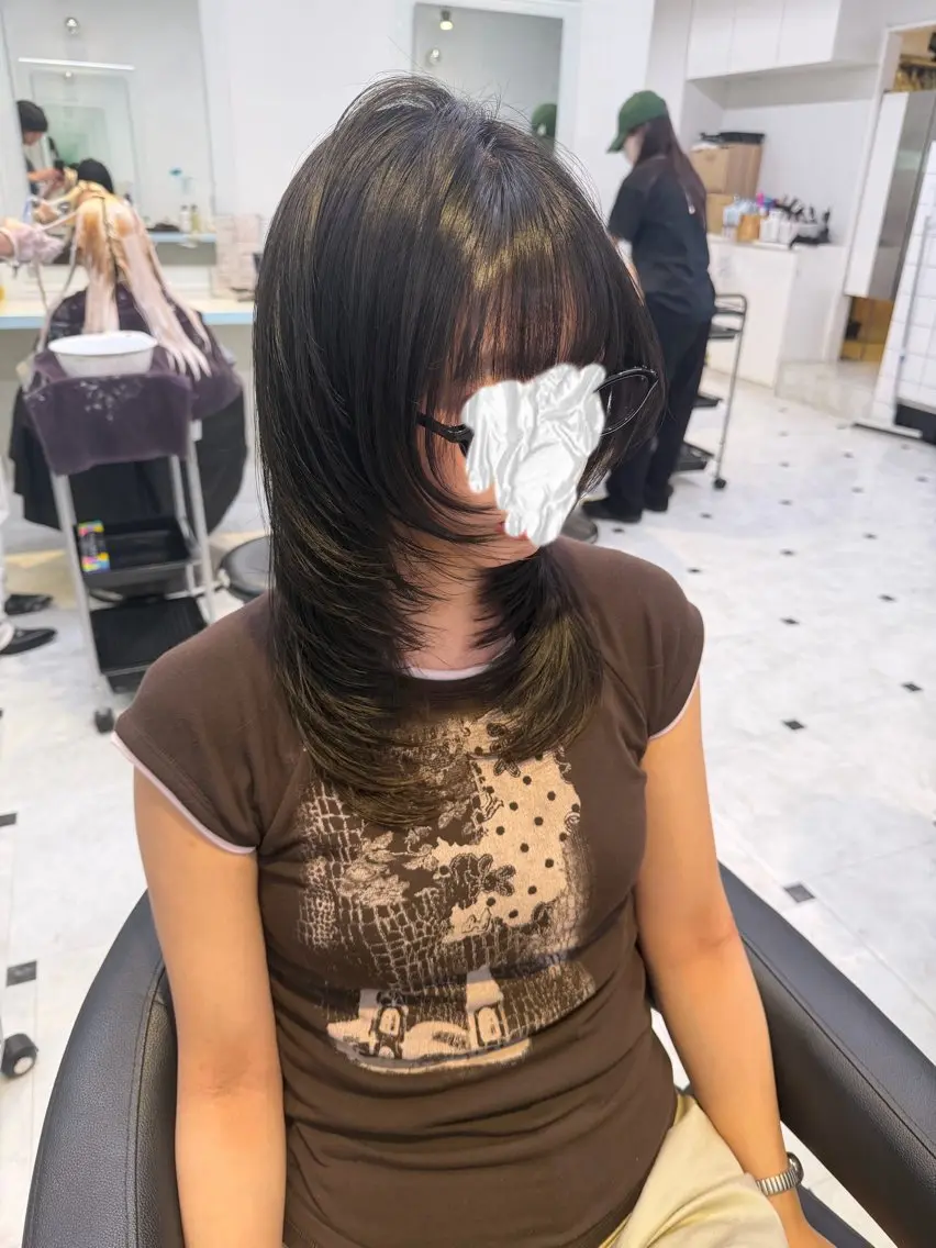 セミロング カラー カット トリートメント ヘッドスパ 🦋ボブ・ショート・ レイヤー🦋トシキのヘアスタイル