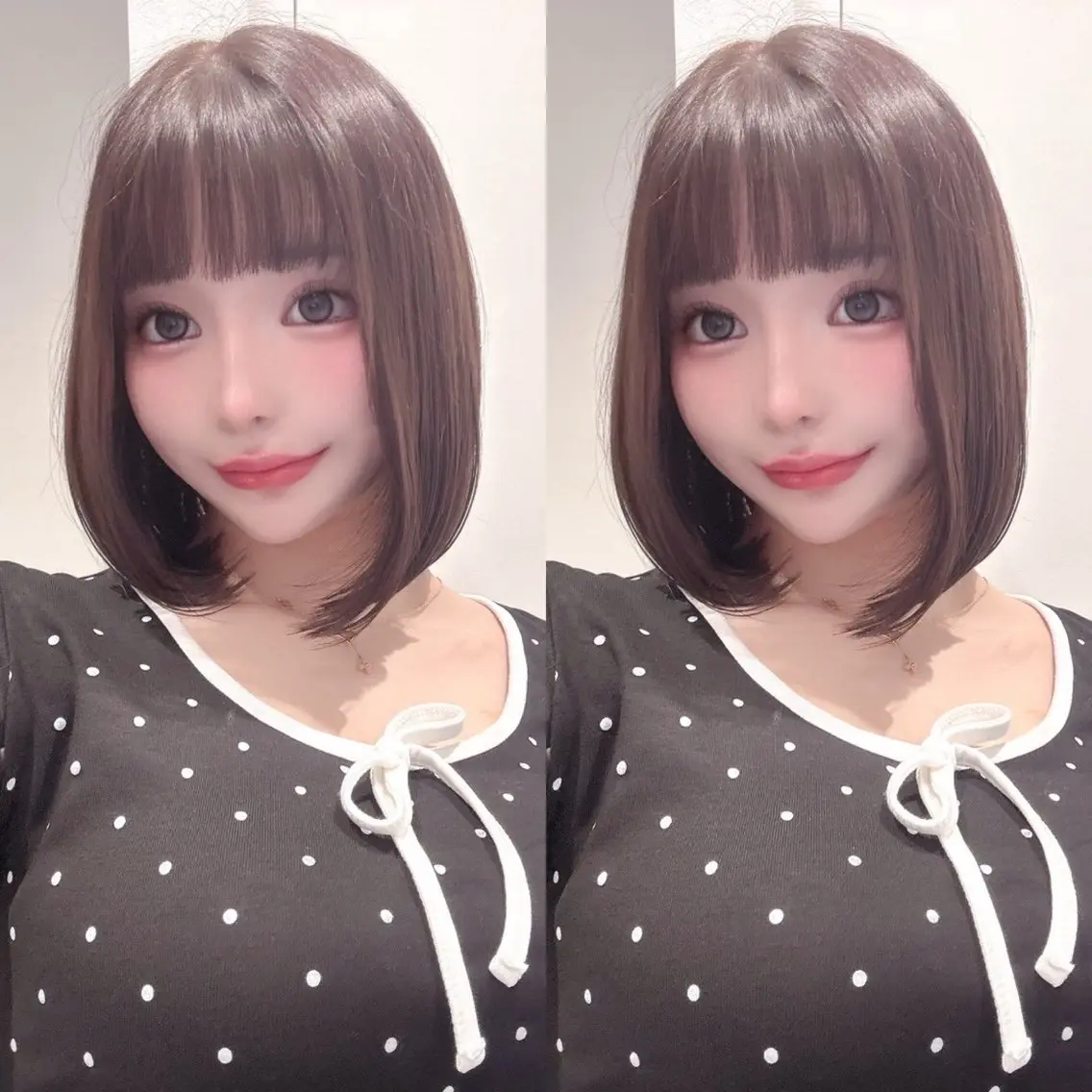 ミディアム カラー ベージュカラー ブリーチ 透明感カラー ブリーチなしカラー 髪質改善 カット ヘアカラー 縮毛矯正 トリートメント ✨髪質改善特化✨副 店長椎葉信乃介のヘアスタイル