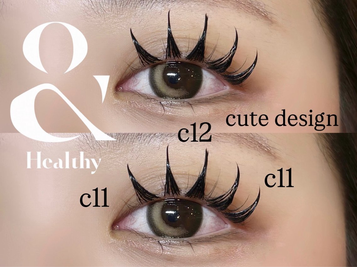 マツエク・マツパ 束感まつ毛 まつげパーマ eyelistෆ‪ raimu🩷ᩚのマツエク・マツパデザイン