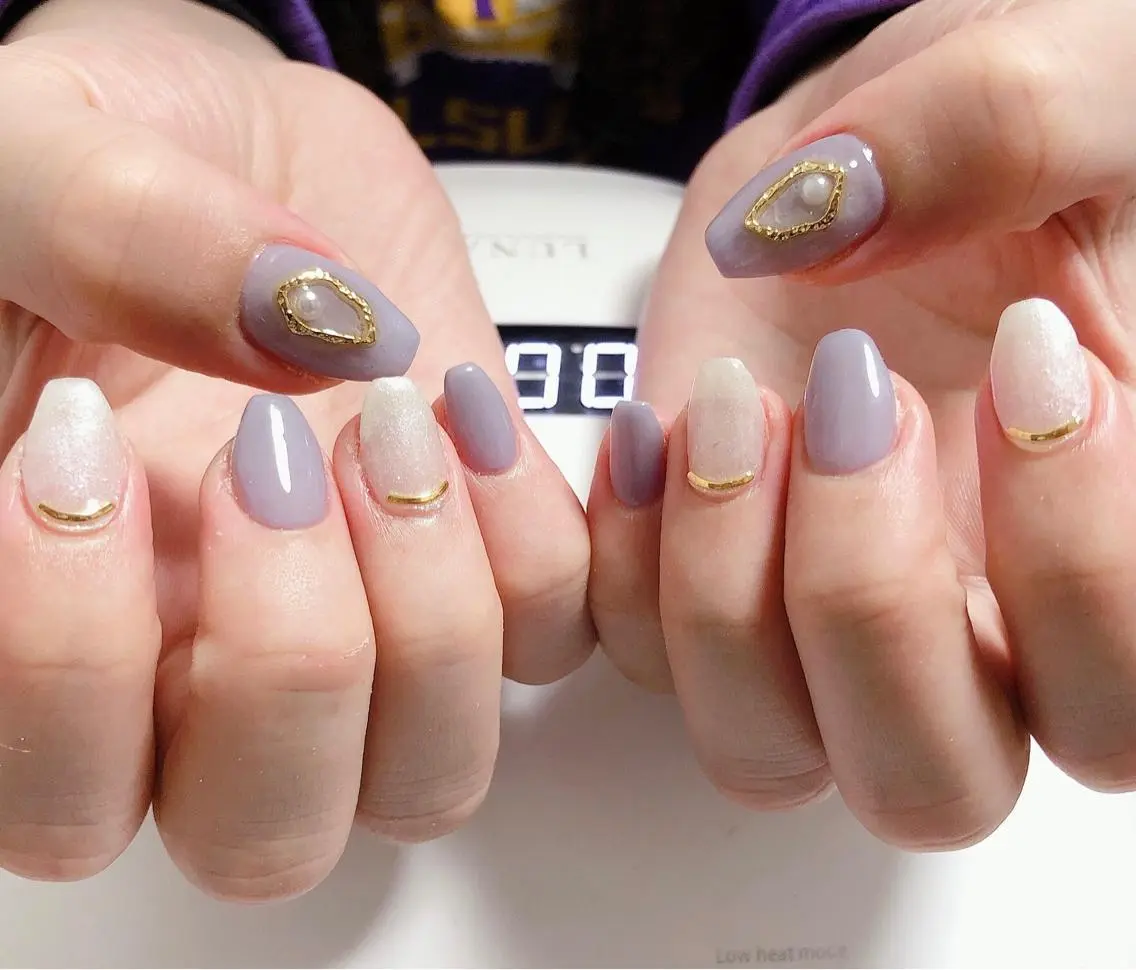 ネイル ハンドネイル エステ／ネイル/脱毛 R.Msalonのネイルデザイン