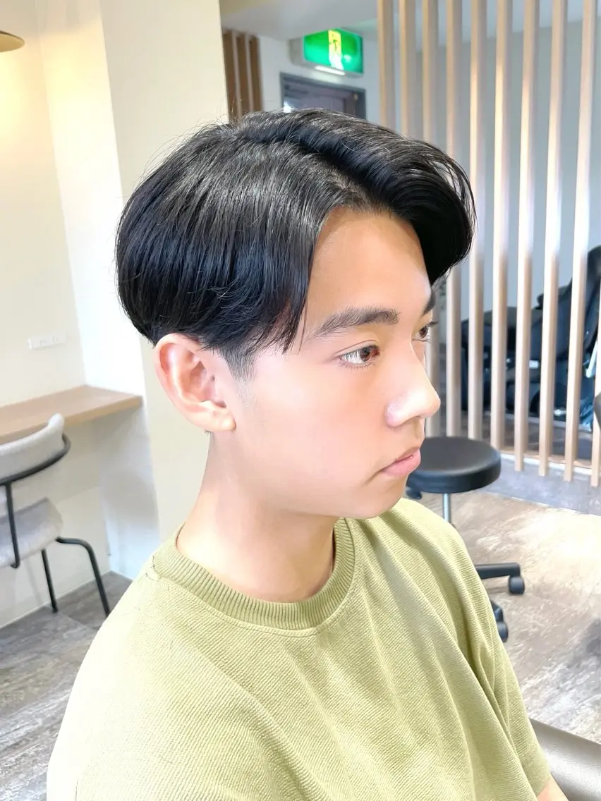 メンズ メンズパーマ 匠メンズショート✖️ アップバングNoroのヘアスタイル