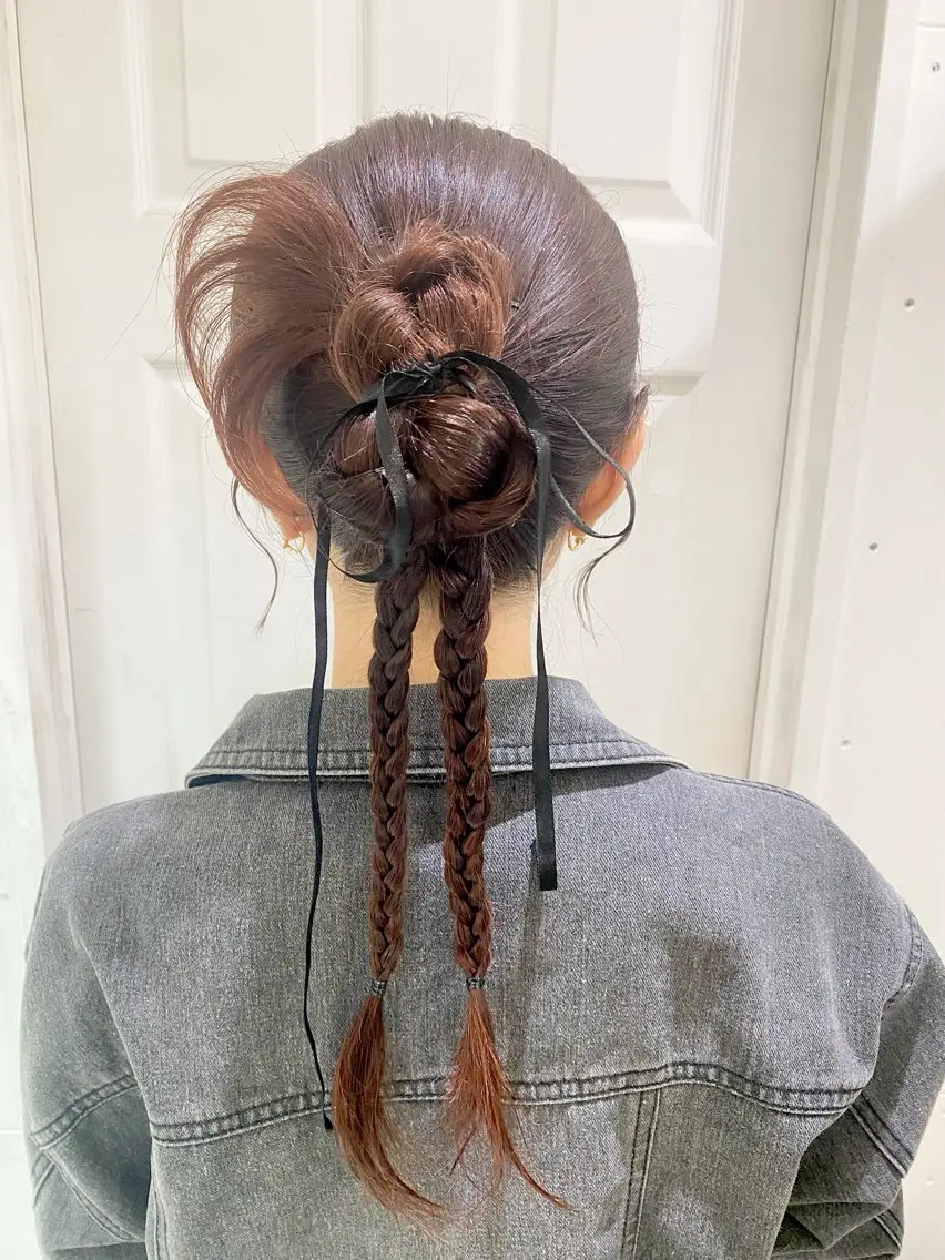ヘアアレンジ ヘアセット uros.中目黒 moekaのヘアスタイル