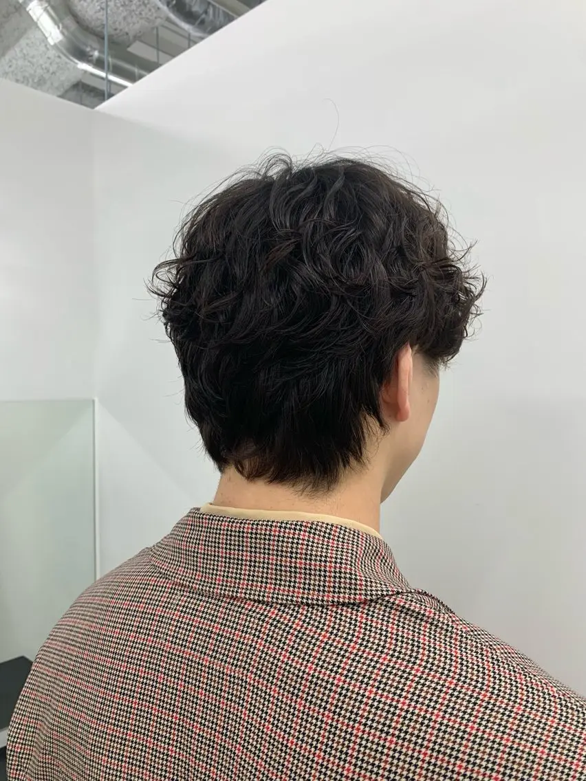 パーマ メンズ カット パーマ 本格ヘッドスパ🌿 ×ヘア　佐藤のヘアスタイル